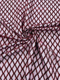 Luxury Diamond Design Mini Glitz Sequins Mesh Fabric - Diamond Pattern, 54" Width (1 Yard)
