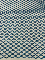 Luxury Diamond Design Mini Glitz Sequins Mesh Fabric - Diamond Pattern, 54" Width (1 Yard)