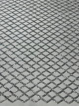 Luxury Diamond Design Mini Glitz Sequins Mesh Fabric - Diamond Pattern, 54" Width (1 Yard)