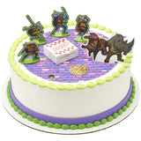 Teenage Mutant Ninja Turtles Pizza Power Cake Topper, 6-Piece