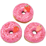 Strawberries Dec-Ons Sugar Edible Decorations 12ct