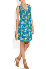 Boardshort Fabric Hawaiian Sunrise Flow Stretch Woven UPF 50+