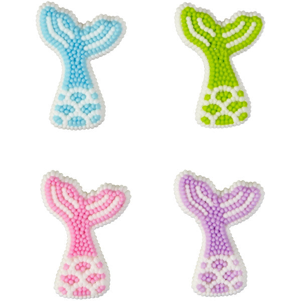 Wilton Mermaid Tail Icing Decorations – 8 Count