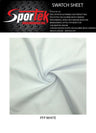Spandex Jersey Chlorine-Resist MAXDRI White