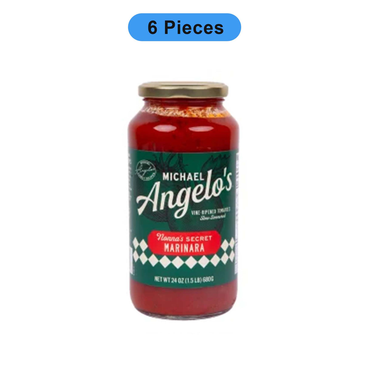 MICHAEL ANGELO'S SECRET MARINARA SAUCE 24 OZ JAR