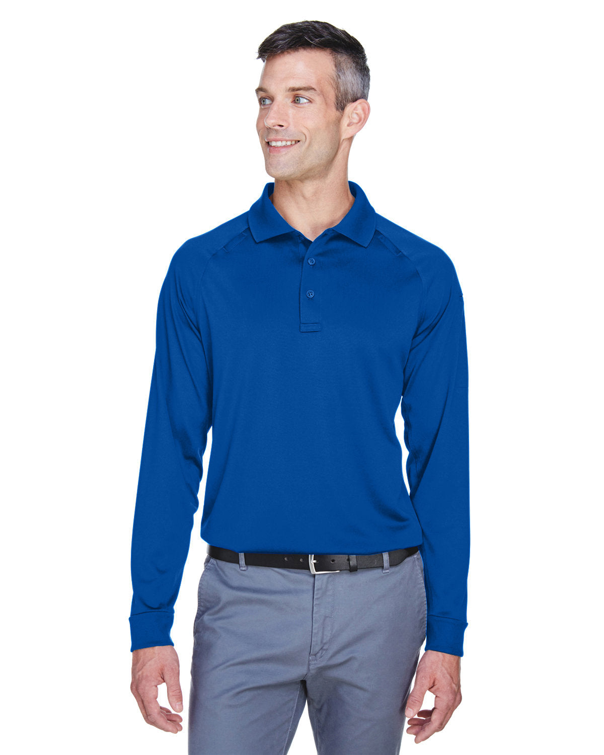 Men's Advantage Snag Protection Plus Long-Sleeve Tactical Polo