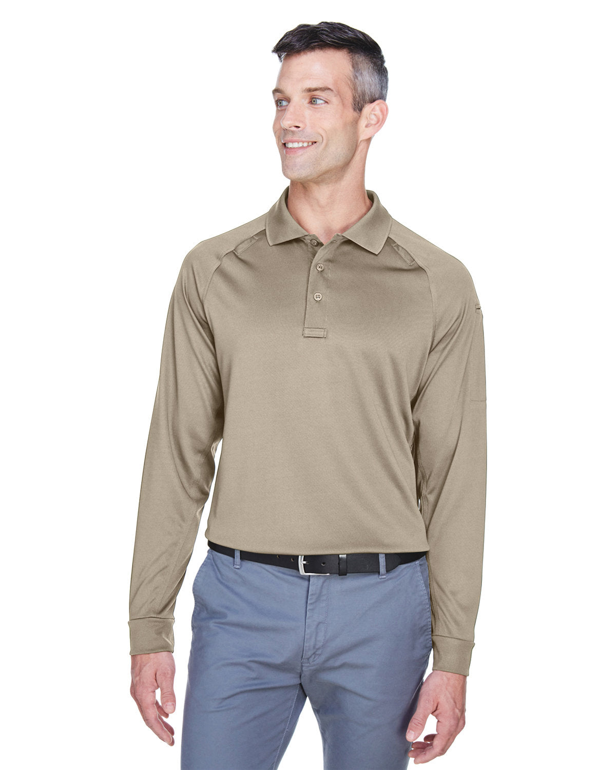 Men's Advantage Snag Protection Plus Long-Sleeve Tactical Polo