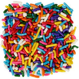 Wilton Rainbow Jimmies Sprinkles Tube – 1.5 oz.