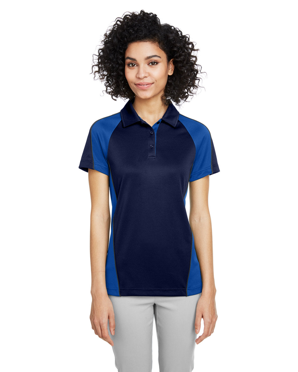 Ladies' Advantage Snag Protection Plus IL Colorblock Polo