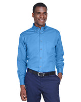 Men's Easy Blend™ Long-Sleeve Twill Shirt with Stain-Release