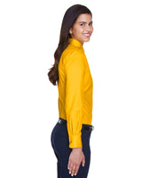 Ladies' Easy Blend™ Long-Sleeve Twill Shirt with Stain-Release