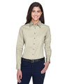 Ladies' Easy Blend™ Long-Sleeve Twill Shirt with Stain-Release