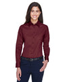 Ladies' Easy Blend™ Long-Sleeve Twill Shirt with Stain-Release