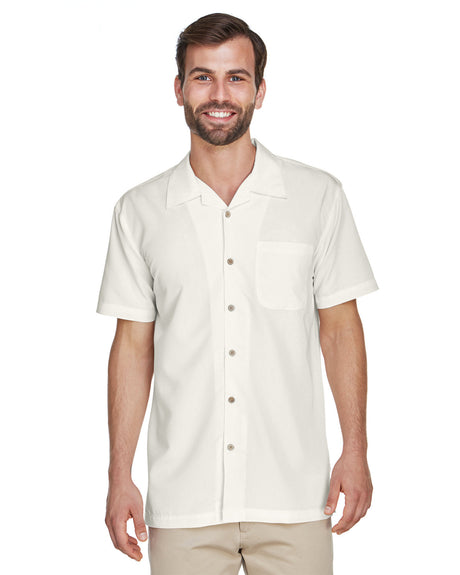 Men's Barbados Textured Camp Shirt