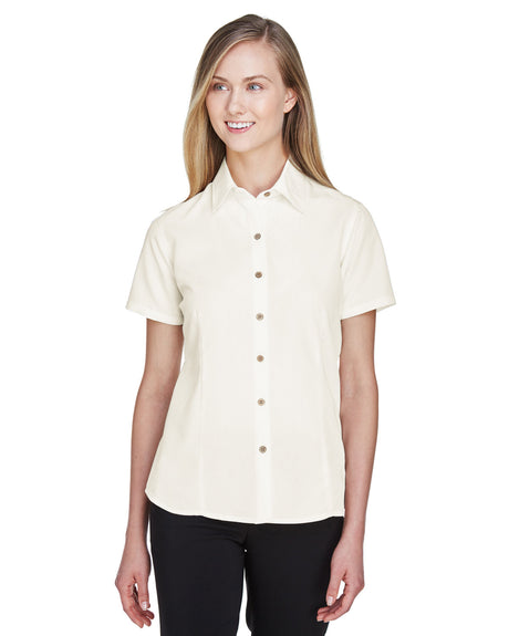 Ladies' Barbados Textured Camp Shirt