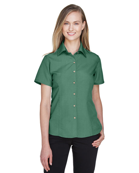 Ladies' Barbados Textured Camp Shirt