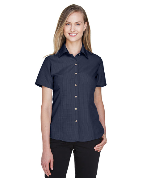 Ladies' Barbados Textured Camp Shirt