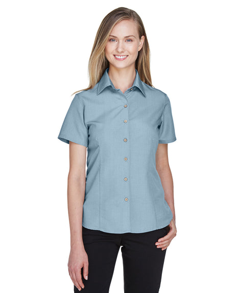 Ladies' Barbados Textured Camp Shirt