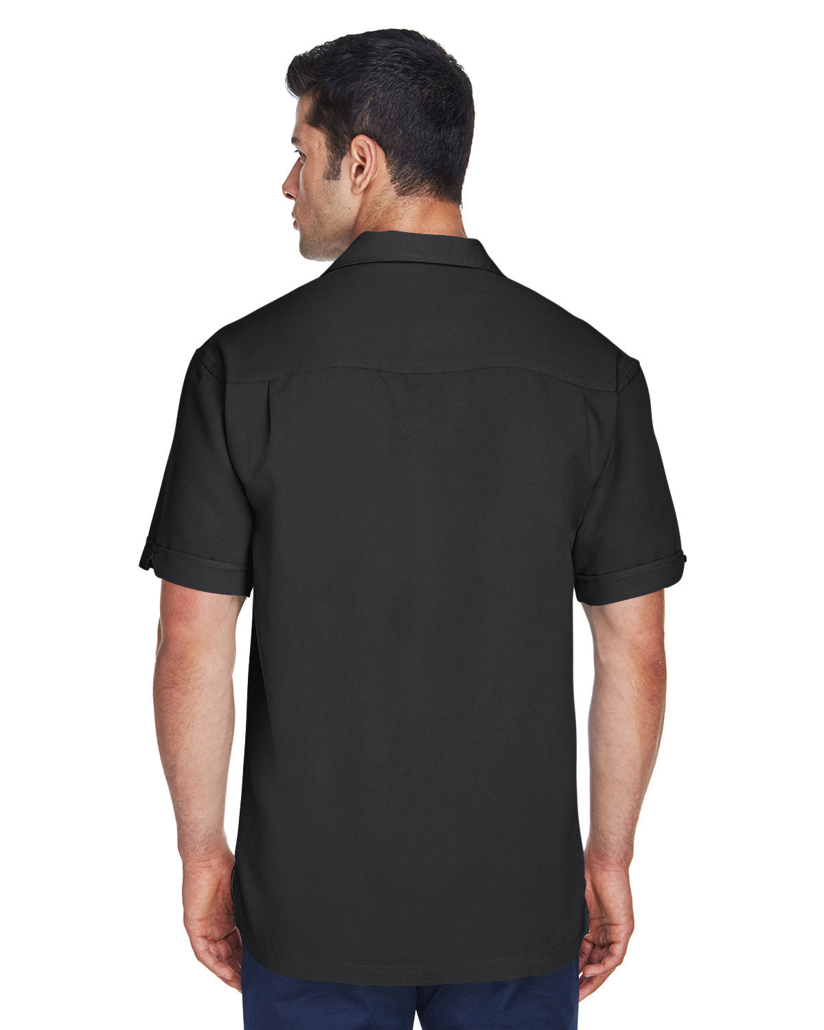 Men's Two-Tone Camp Shirt