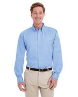 Men's Foundation Cotton Long-Sleeve Twill Shirt with Teflon™