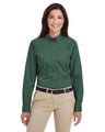 Ladies' Foundation Cotton Long-Sleeve Twill Shirt with Teflon™