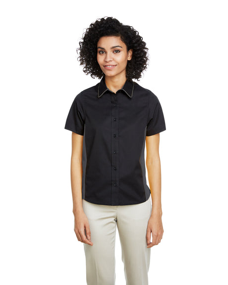 Ladies' Flash IL Colorblock Short Sleeve Shirt