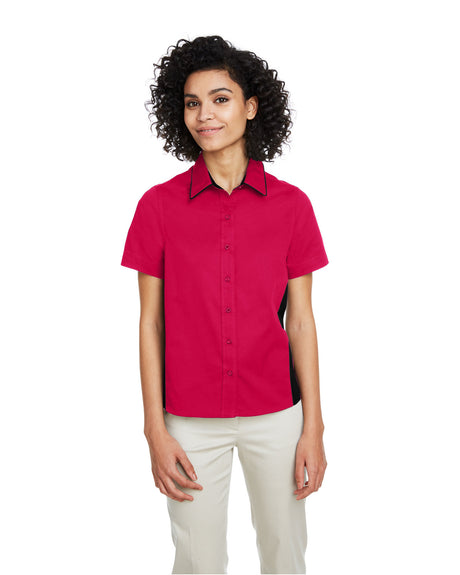 Ladies' Flash IL Colorblock Short Sleeve Shirt