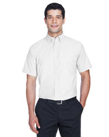 Men's Short-Sleeve Oxford with Stain-Release