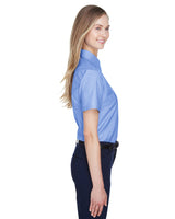 Ladies' Short-Sleeve Oxford with Stain-Release