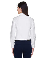 Ladies' Long-Sleeve Oxford with Stain-Release