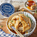 Double Cream Brie Cheese Rich & Creamy Soft Cheese Wheel