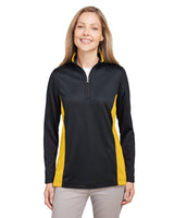 Ladies' Flash Snag Protection Plus IL Colorblock Quarter-Zip