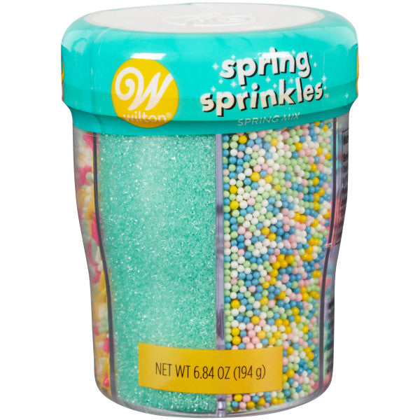 Wilton Bright and Pastel 6-Cell Easter Sprinkles Mix, 6.84 oz.