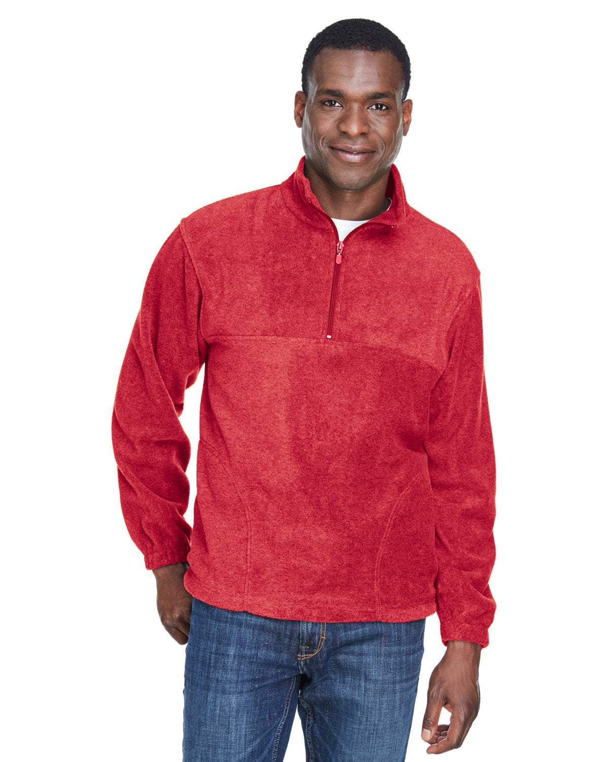 Adult Quarter-Zip Fleece Pullover