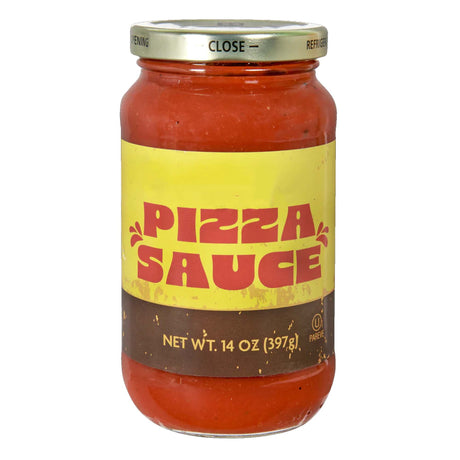 Pizza Sauce – Bright Tomato Italian-Style Savory Sauce for Pizza & Dipping