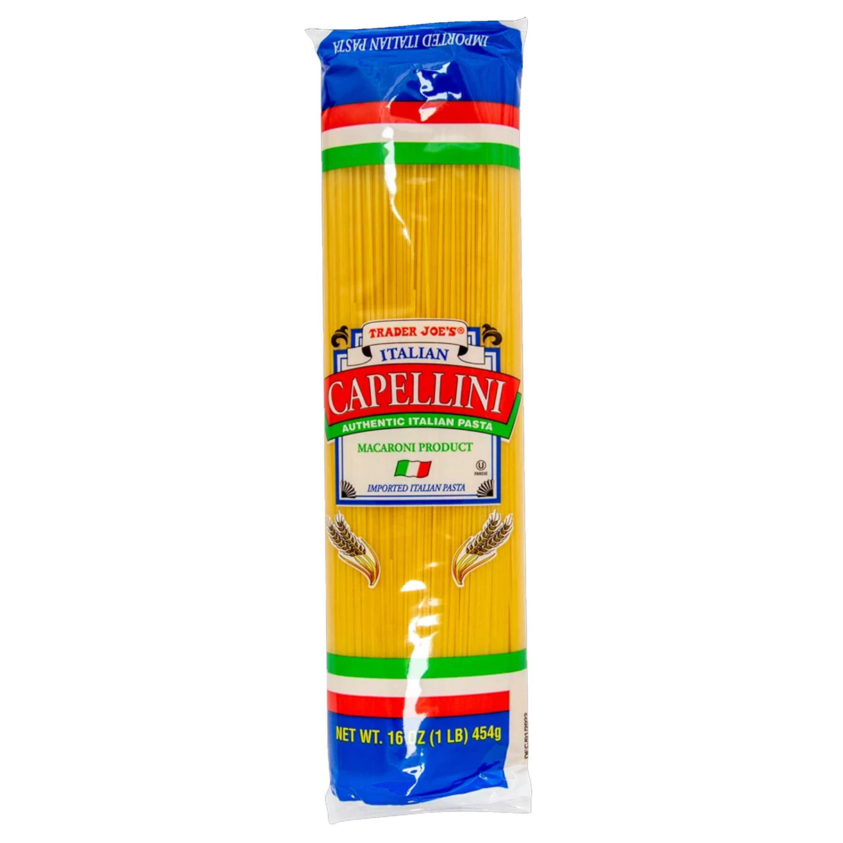 Trader Joe’s Authentic Italian Capellini Pasta 1 Lb