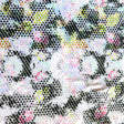 Swim Knit Nylon Spandex Madonna Abstract Print 4-Way Stretch