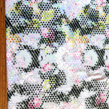 Swim Knit Nylon Spandex Madonna Abstract Print 4-Way Stretch