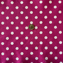 Tela de algodón poliéster con pequeños lunares de 1 yarda, multicolor para ropa y manualidades, 60 pulgadas de ancho