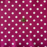1 Yard Small Polka Dot Poly Cotton Fabric Multi Color for Apparel Crafts 60 Inch Width