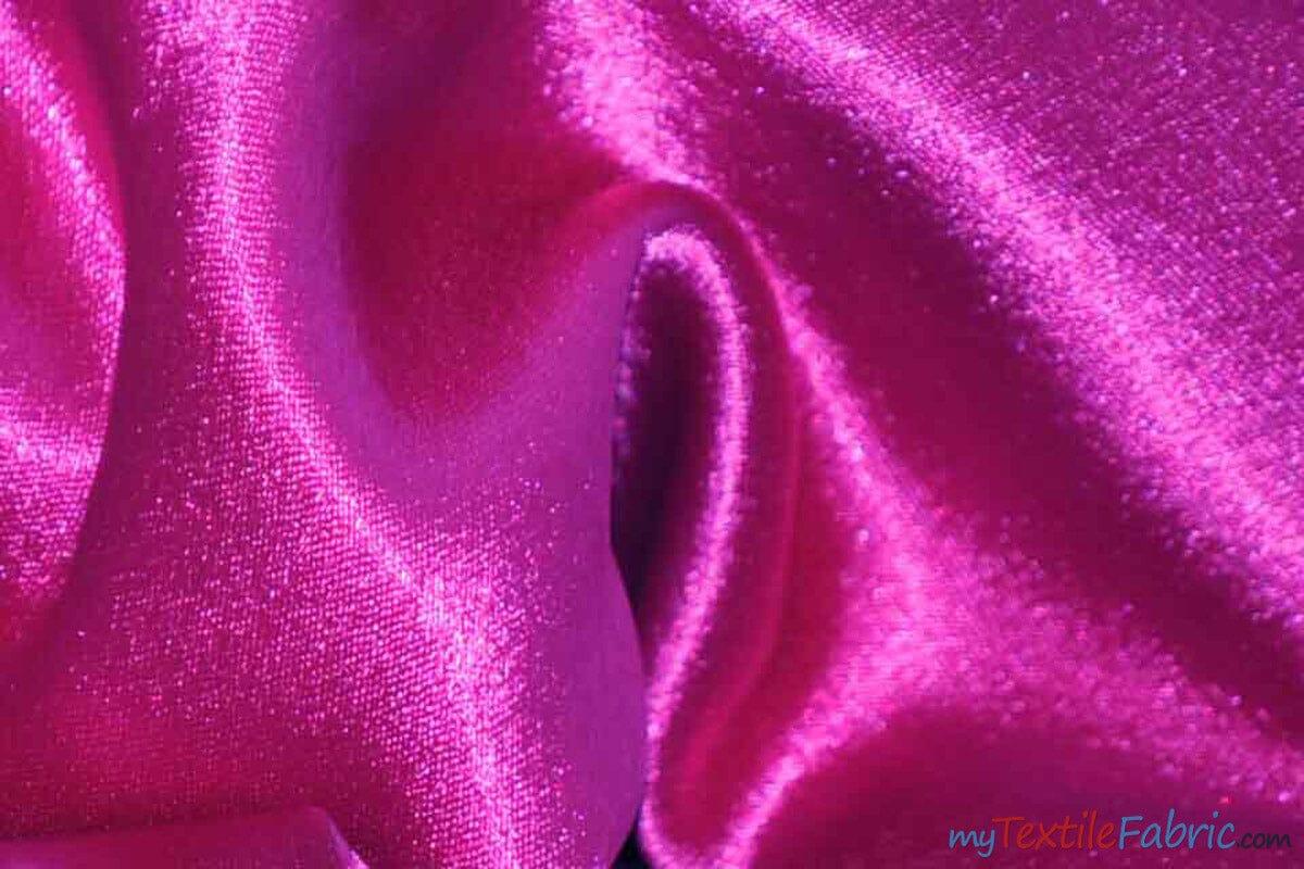 Superior Quality Crepe Back Satin Fabric - Multiple Colors, 58/60" Width (1 Yard)