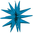 Foil Balloon Magic Star Blue Air-Fill Only