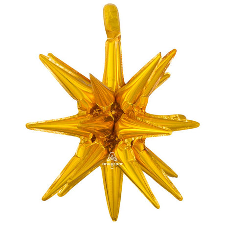 Foil Balloon Magic Star Cluster Gold