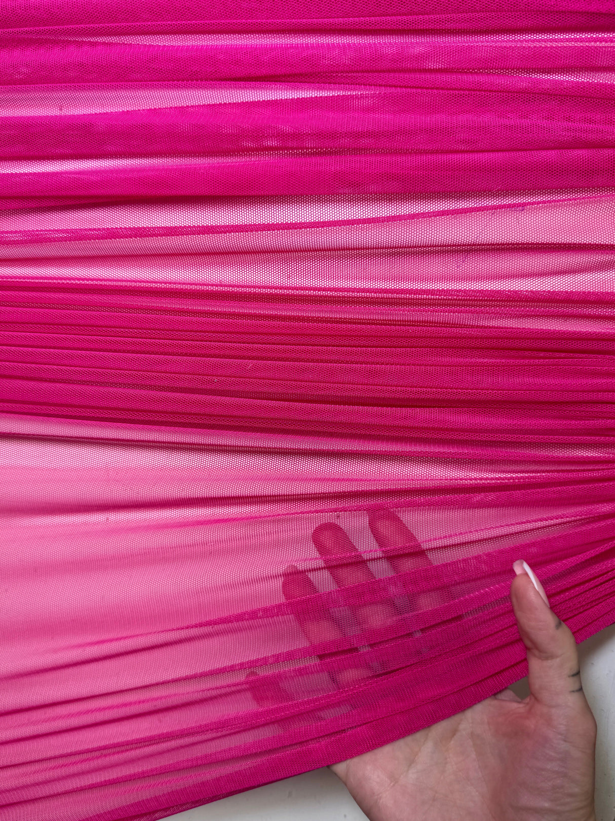 Fuchsia 4 Way Stretch Power Mesh