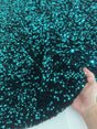 Sequin Velvet Jade Green