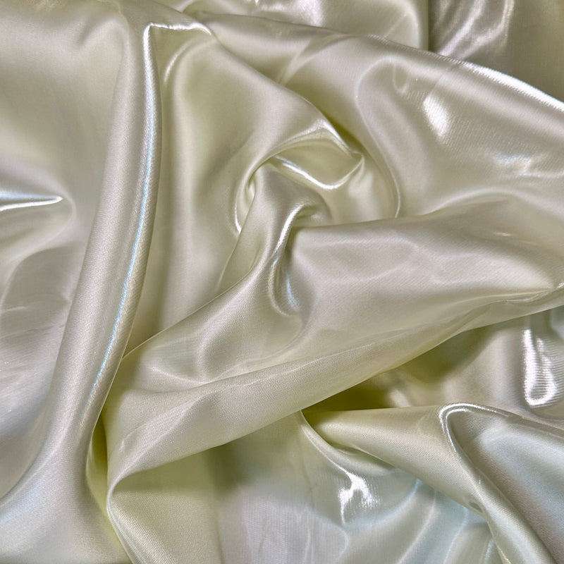 Liquid Bridal Satin Ivory Pearl