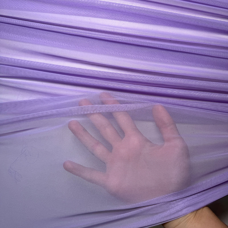 Lavender 4-Way Stretch Power Mesh