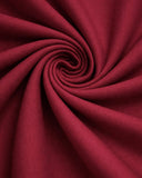 Stretch Denim Look Twill Burgundy