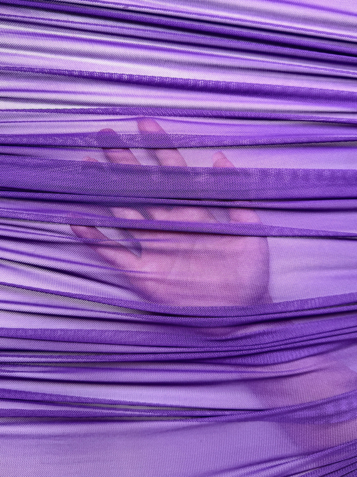 Purple 4-Way Stretch Power Mesh