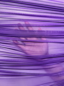 Purple 4-Way Stretch Power Mesh
